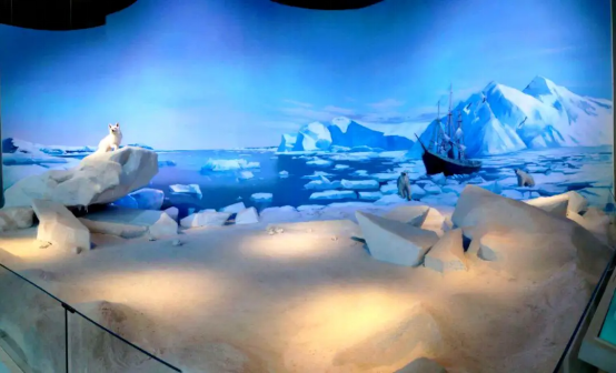 极地冰雪场景风光