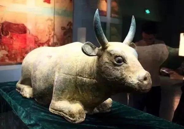 鎏金铜牛-宁夏博物馆